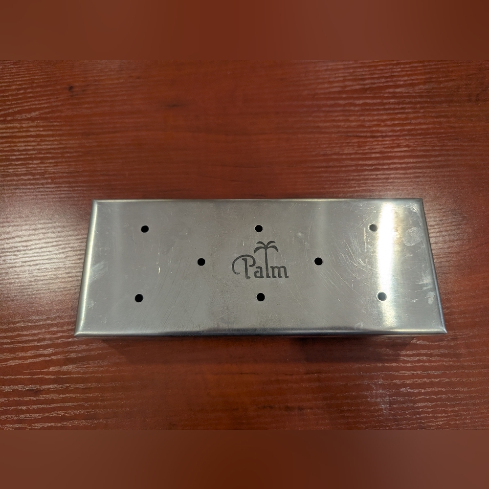 Palm Restaurant Stainless Steel Wood Chip Smoker